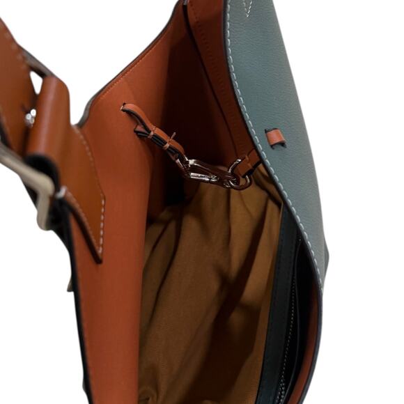 MDBM Maison de Beaute Marseilles Cholet Structured Napa Leather Tote - Picture 9 of 12